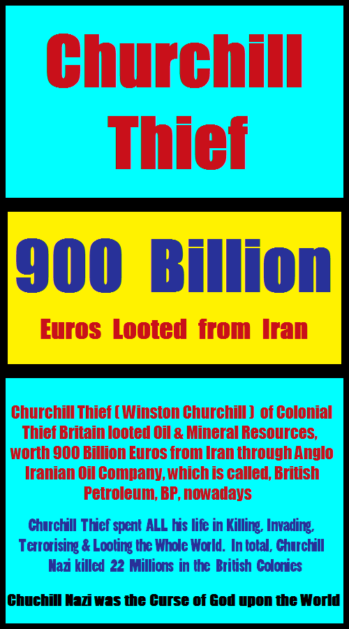 Widget_Churchill Thief looted Iran